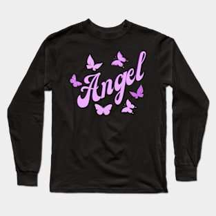 Angel and butterflies Long Sleeve T-Shirt